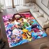 Anime-themed Kamado Nezuko Kimetsu No Yaiba Rug, Suitable for Playrooms, Bedrooms, Living Rooms, Sofas, and Other Home Décor;