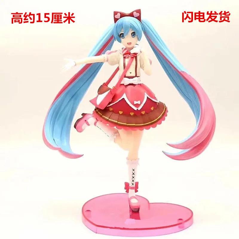 

15CM Lolita Anime Figure Hatsune Hatsune Miku PVC Figure Collection Model Desktop Decoration Children Christmas Birthday Gift
