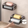 Punch-Free Space Aluminum Wall-Mounted Soap Dish