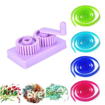 Kunststoff Papierquilling Wellmaschine Wellen Papier Basteln Gequilltes DIY Kunstwerkzeug Papierhandwerk Scrapbooking Stempeln Großhandel
