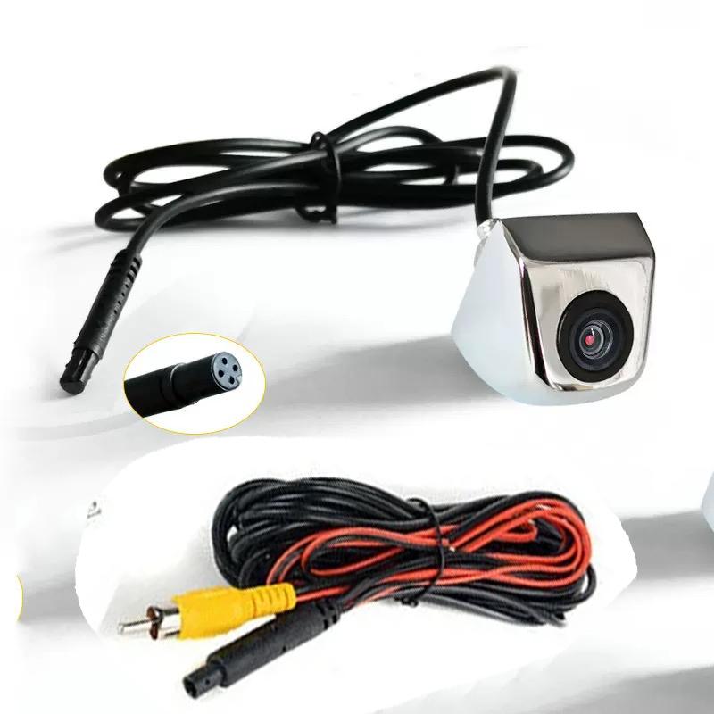 Car reversing rearview camera 4-pin high-definition color image video night vision 170-degree wide-angle camera
