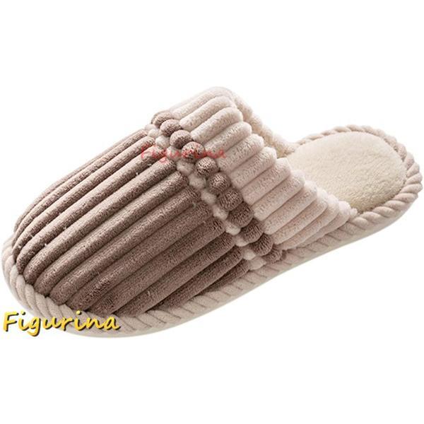 Slippers Indoor Winter Warm Slippers Warm Quiet Room Shoes Room Slippers Fluffy Slippers Boa Slippers Unisex Slippers