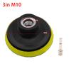 3-7 Inch  Backing Pad Polishing Plate With 10/14mm Thread Adapter