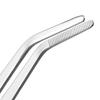 uxcell Stainless Steel Tweezers with Curved Serrations, Daily Garden Tool, 250mm Long