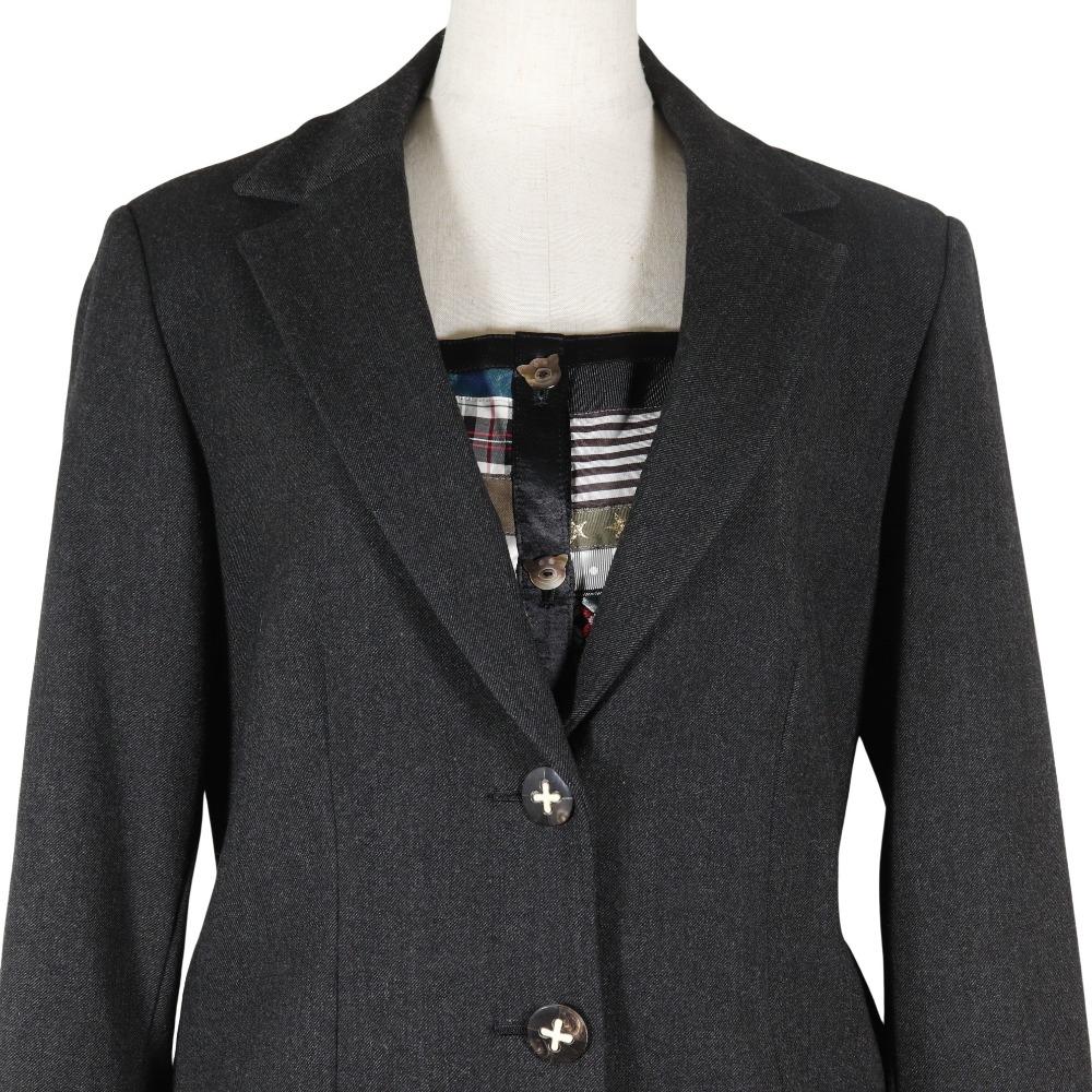 OLLEBOREBLA jacket & pants setup gray polyester/Rayon Women Used