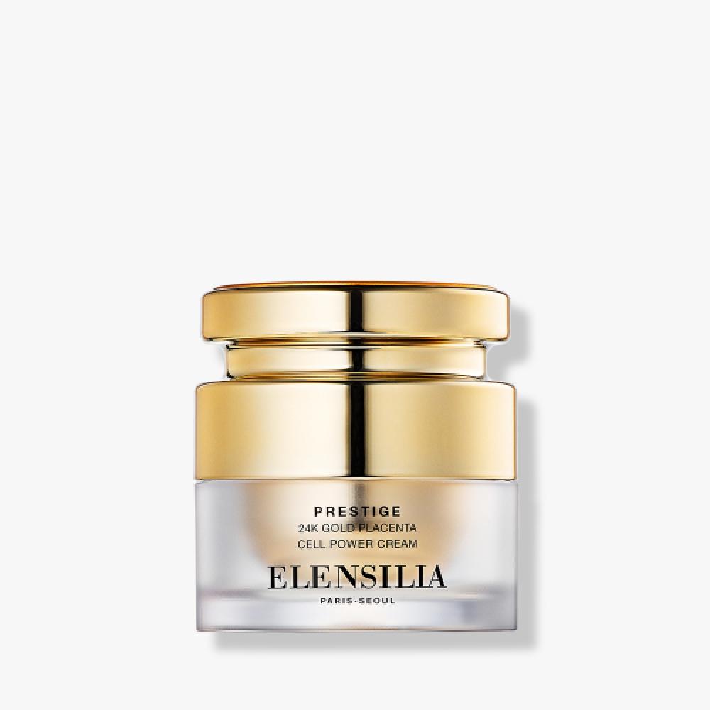 Крем с плацентой и 24-каратным золотом Elensilia Prestige NONE