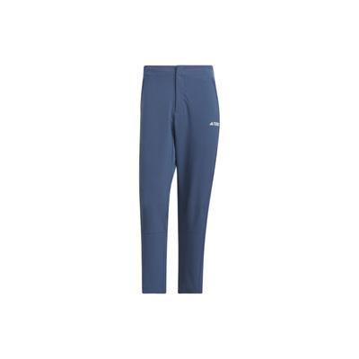 Softshell Wind.Rdy Unifarbenes Logo Outdoor Winddichtes Softshell Webmaterial Sporthose Herren Hose Tintenblau IN2227