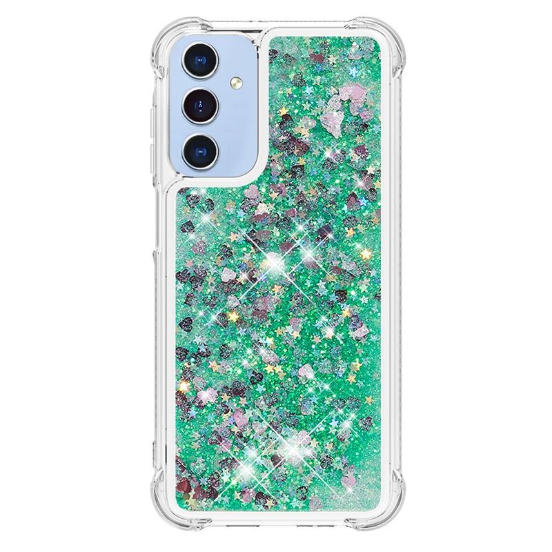 For Samsung Galaxy A17 Case A 17 5G SM-A176B Cover Glitter Quicksand Dynamic Liquid Case For Funda Samsung A17 Phone Cover Coque