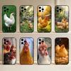 Chicken222   Phone Case Silicone Soft For IPhone 17 16 15 14 13 12 11 X XR Plus Pro Max Plus