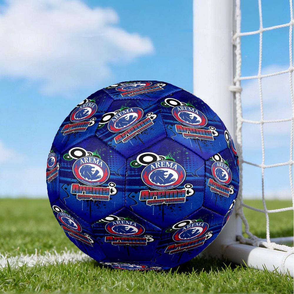 Arema Football Club Printed Size 5 Soccer Balls, High-Quality, Anti-Slip, Protective Football, A Unique Gift , Birthdays, Christmas Gifts