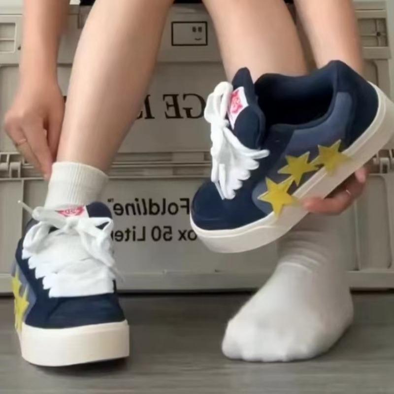 

Повседневная хлебная обувь, одинарная обувь, ретро, уличные звезды, студенческие кеды, женские осенние новые модели, грязеотталкивающие новые модели 35