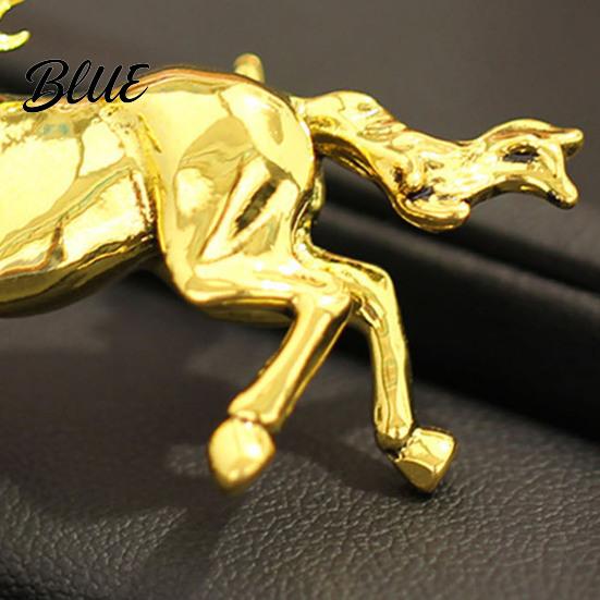 Romantic Horse Brooch Pin Retro Enamel Design Badge Clothes Equine-inspired