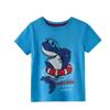 Summer Round Neck 3D Cartoon Pattern Printed Top Fashionable Casual Short Sleeved Children's Boy T-shirts