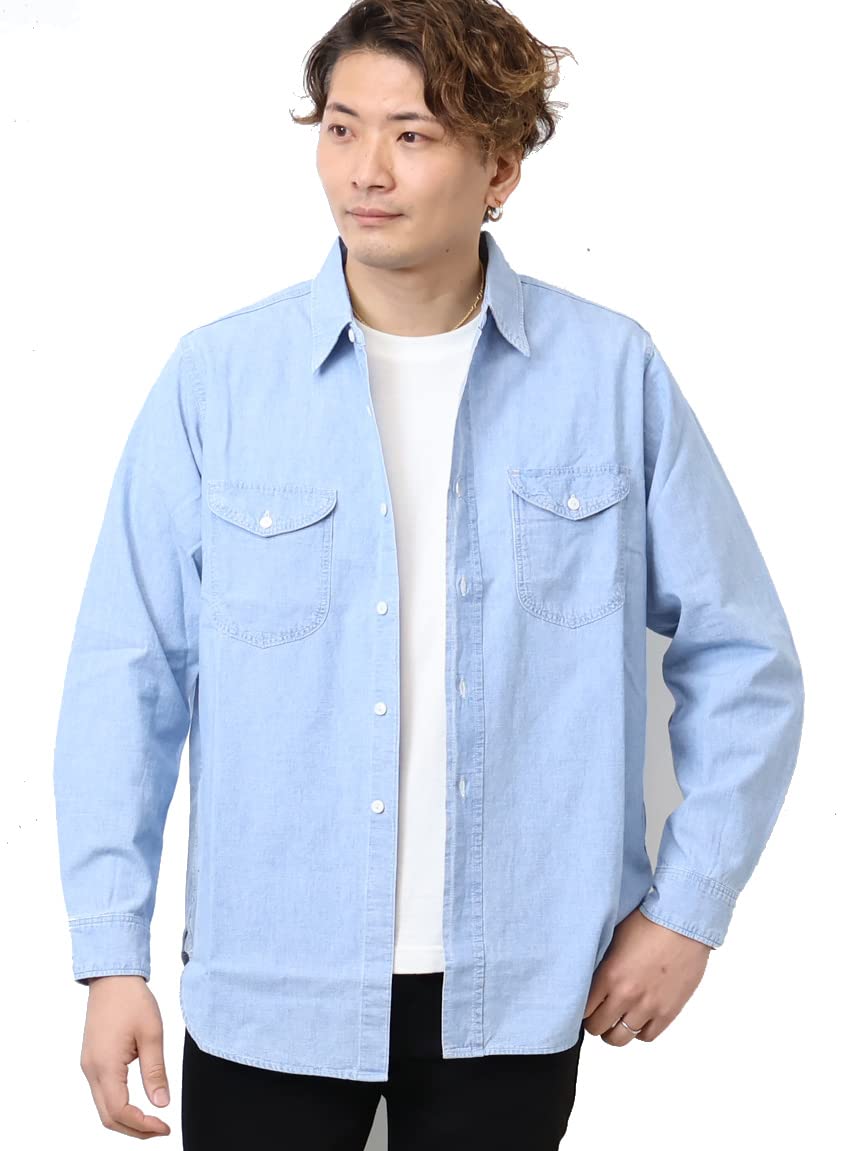 

Lee Official Denim Work FADE Size S Men s Shirt, LM7233-298, S/W,