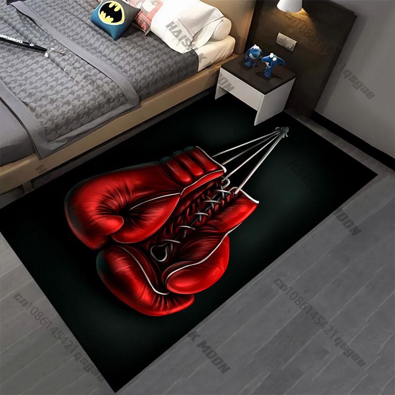 Red boxing gloves hanging carpet Yoga living room room decor children's crawling mat doormat area rug games mat