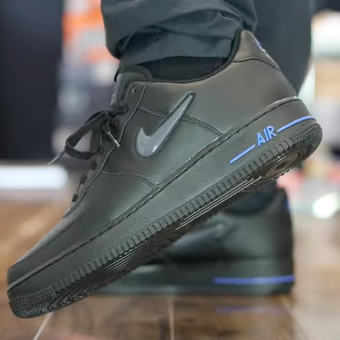 Air Force 1 Jewel Black Sneakers Basketball Shoes AIR FORCE 1 JEWEL CT3438 [Nike] Men's [Used]