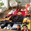 1Pc Elvis Presley Iconic Poses Rug, Office Carpet Indoor Outdoor Doormat, Non-Slip Soft, Living Room, Christmas Halloween Gift. M92880