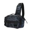 Large Capacity Fishing Tackle Bag Multi Functional Waist Pack Rod Holder Tactical Crossbody Outdoor Sports
