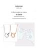 Möbius Sterling Silver Couple Necklace - Endless Love Gift for Valentine's, Christmas, Birthday