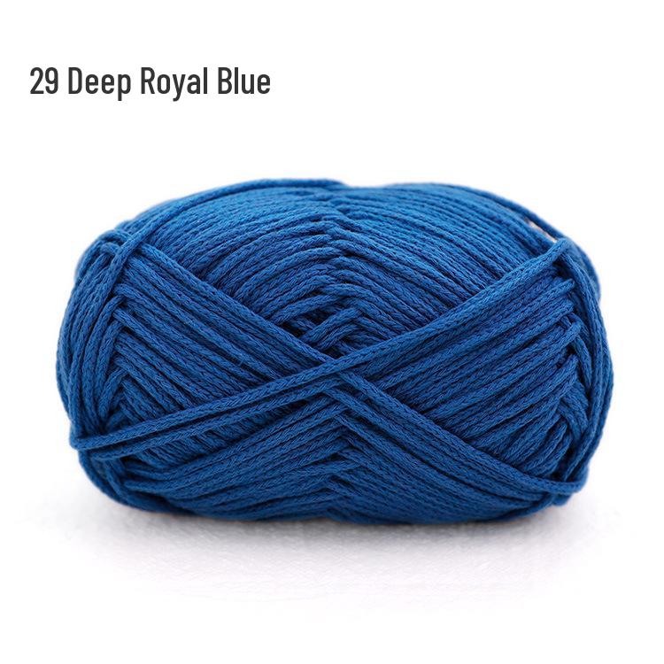 Xue Feier Suxin 2mm Round Hollow Pure Cotton Crochet Yarn for DIY Knitting