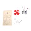 DIY Solar Fan Model STEM Kit Physics Experimental Tool Kit Scien Toys for Kids Children Educational Toys School Supply