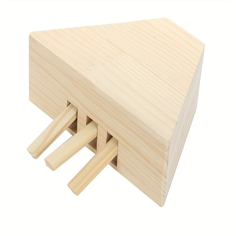 Entertain and Stimulate Your Cat with Our Interactive Wooden Catch Mice Game – Perfect PET-Tential for Educated Felines!