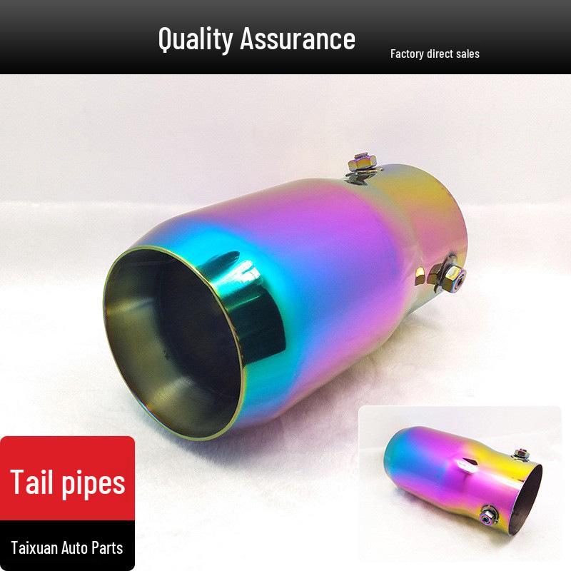 Stainless Steel Tailpipe for Toyota Prado, 10CRV, Haval H6, Reiz, ASX