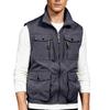 Mens Outdoor Athletic Vest Fishing Travel Lightweight Sleeveless Jackets Photographer Work Vest With Multi Pockets