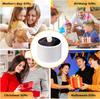 Solar Tea Lights - 10 Pack Waterproof Rechargeable LED Candles for Outdoor Garden Camping Decor, 2.3''x2.1''