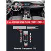 Auto Kratzfest Innenraum Mittelkonsole Media Armaturenbrett Navigation TPU Schutzfolie für JETOUR X90 PLUS