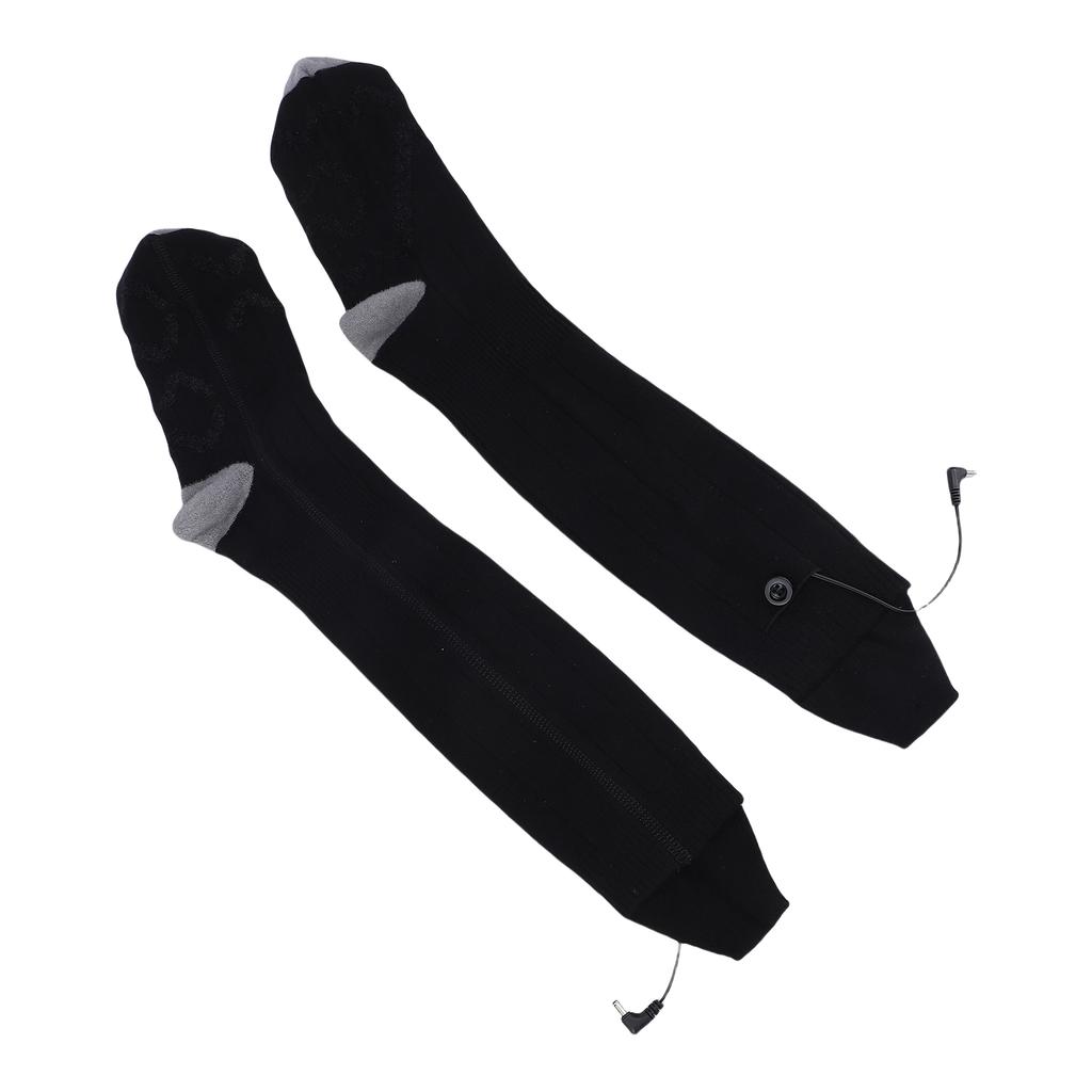 Beheizte Socken Wiederaufladbarer 5000mAh Akku Elektrische Socken mit 4 Temperatureinstellungen für Männer Frauen