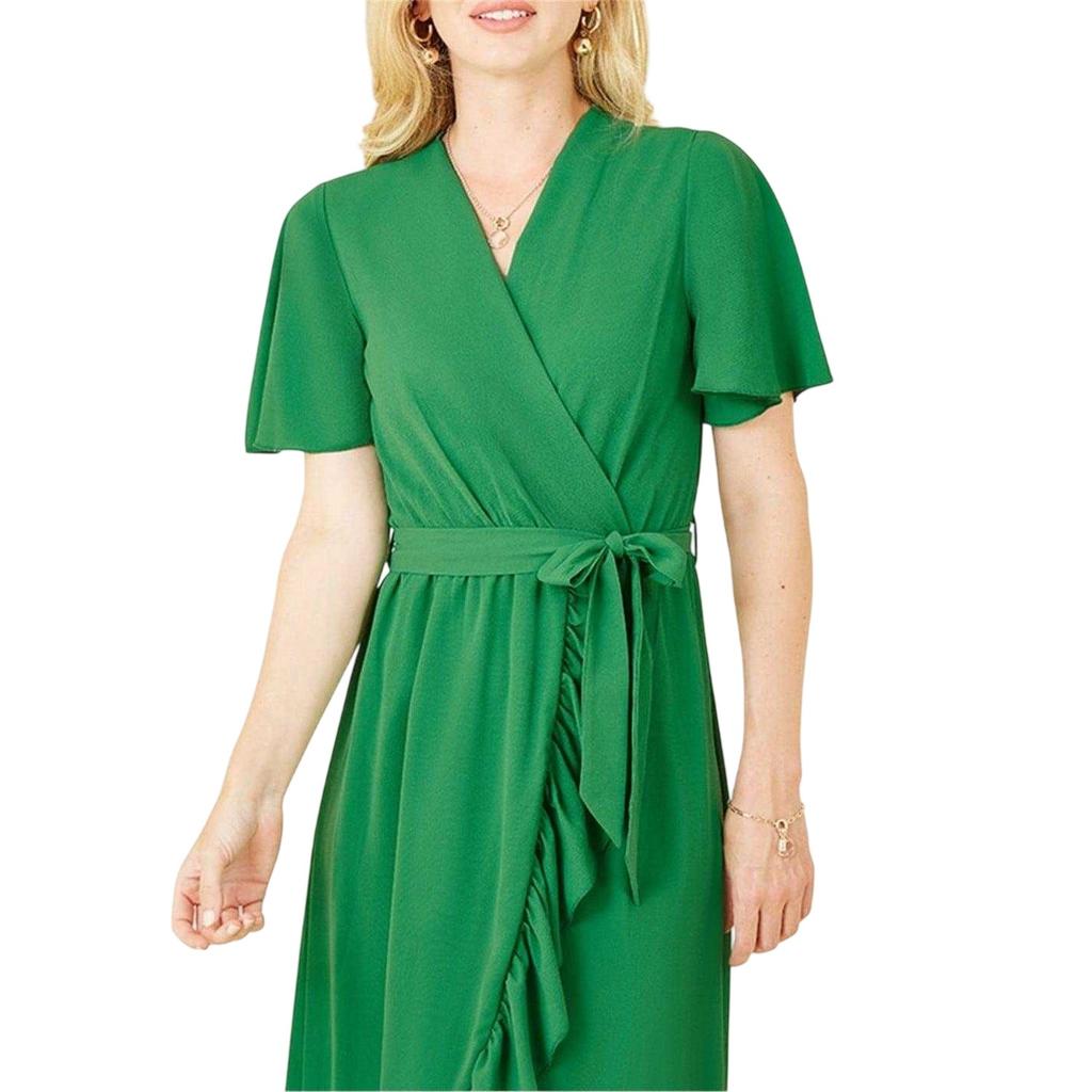 Mela London Womens/Ladies Flutter Wrap Dress