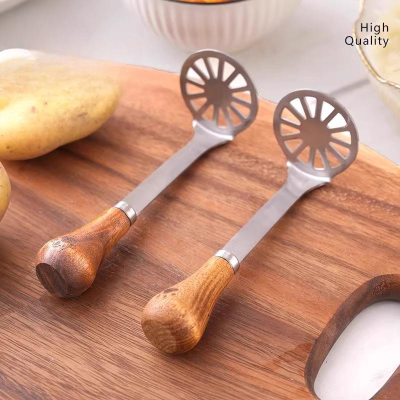 Japanese Style Mashed Potato Press, Stainless Steel, Egg Press, Roller Press, Mashing Tool, Household, Baby, Complementary Food Tool