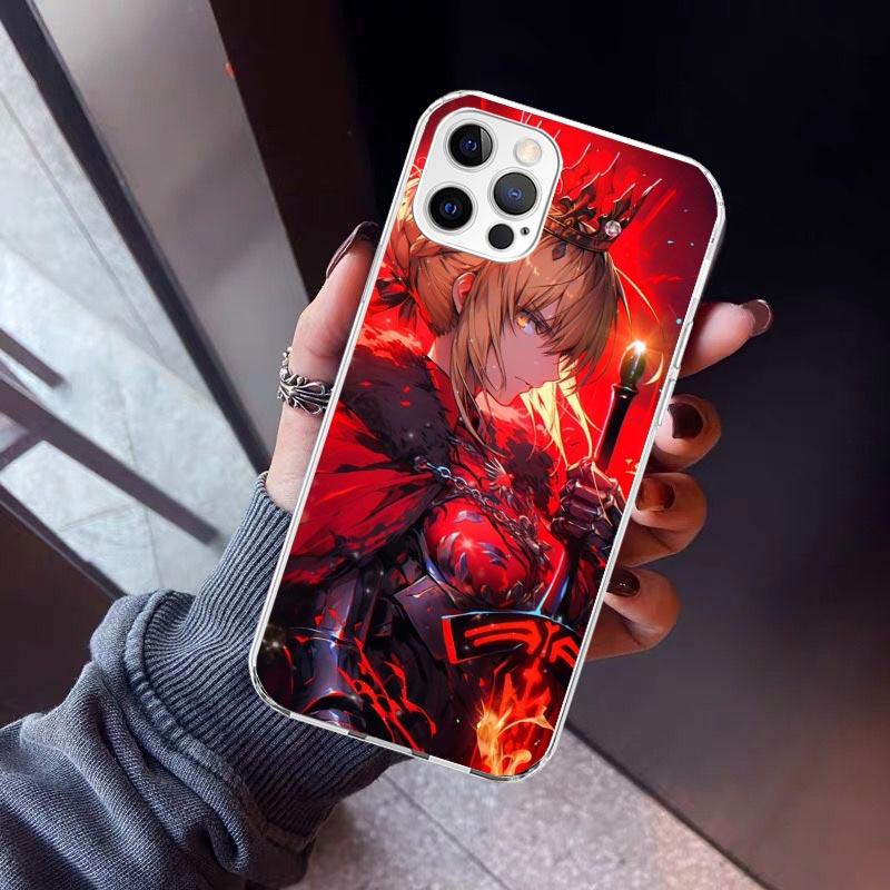 Fate Zero Stay Night Archer Phone Case For iPhone 17 Air 11 13 Mini 14 15 Plus 16 12 Pro Max 16E SE 7 8 Pattern Soft TPU Back Co