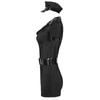 M-2XL Plus Size, Ladies Cosplay Stage Performance Female Police Uniform Instructor Uniform, Halloween Costume
