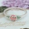Ollia Rose Silver 925 Sterling Silver Layered Silver Ring