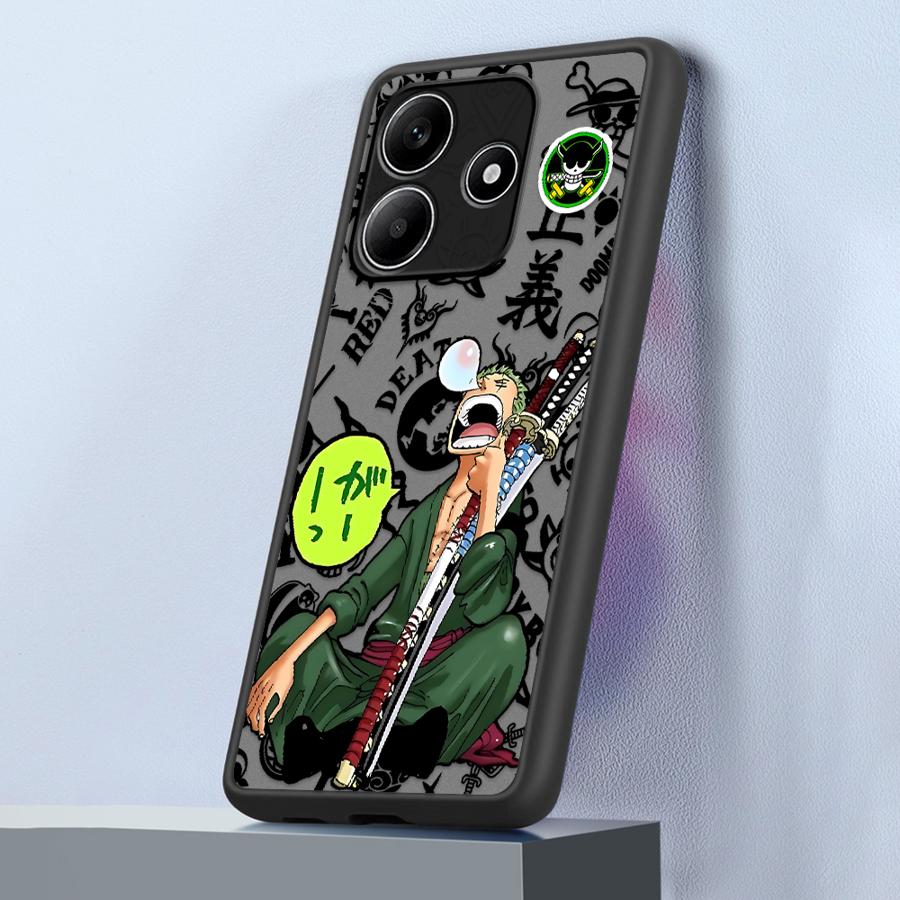 Funda Back Phone Cover Case for Xiaomi Redmi Note 14 14C A4 13 Pro Plus 9S 13C 10 11 12 One Pieces Anime