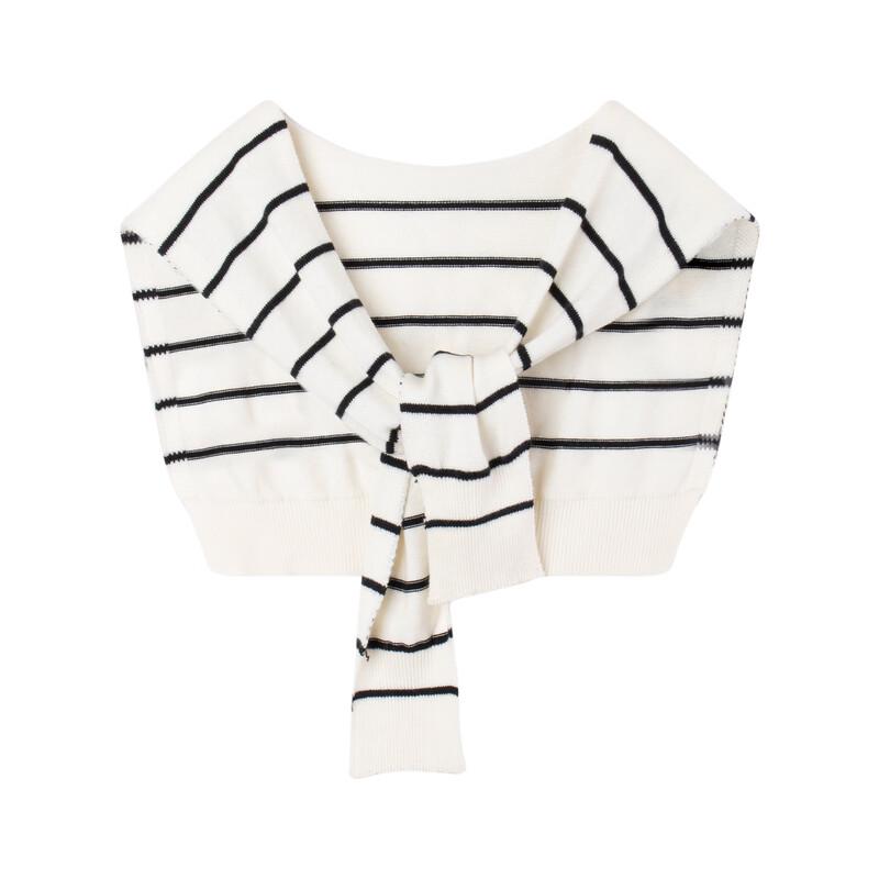 Mucmukn Girls' Wool Blend Striped Knitted Cardigan Shawl