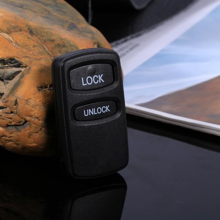 Vvikizy Key Fob 2 Buttons Shell for 2-Button Remote Key, for Eclipse Lancer Outlander 2BTN Car Remote