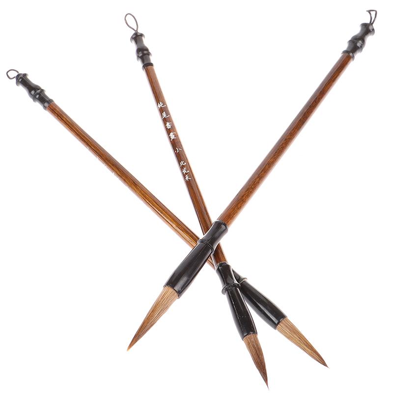 3Pcs/Lot Excellent Quality Chinese Calligraphy Brushes Pen For Writing Brush