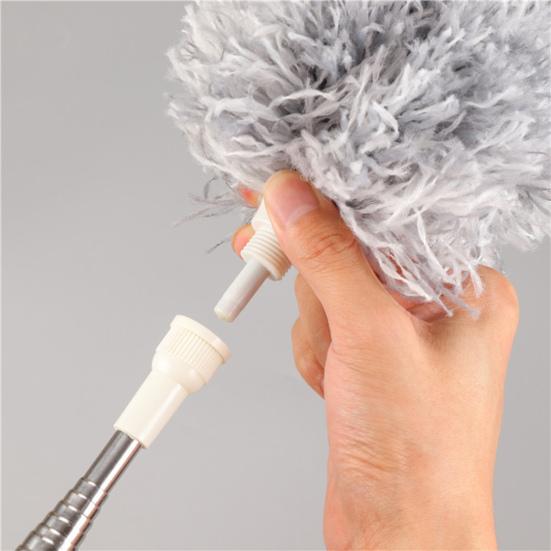 Microfiber Cleaning Duster Telescopic Long Handle Multifunctional Dust Remove Tool Handheld
