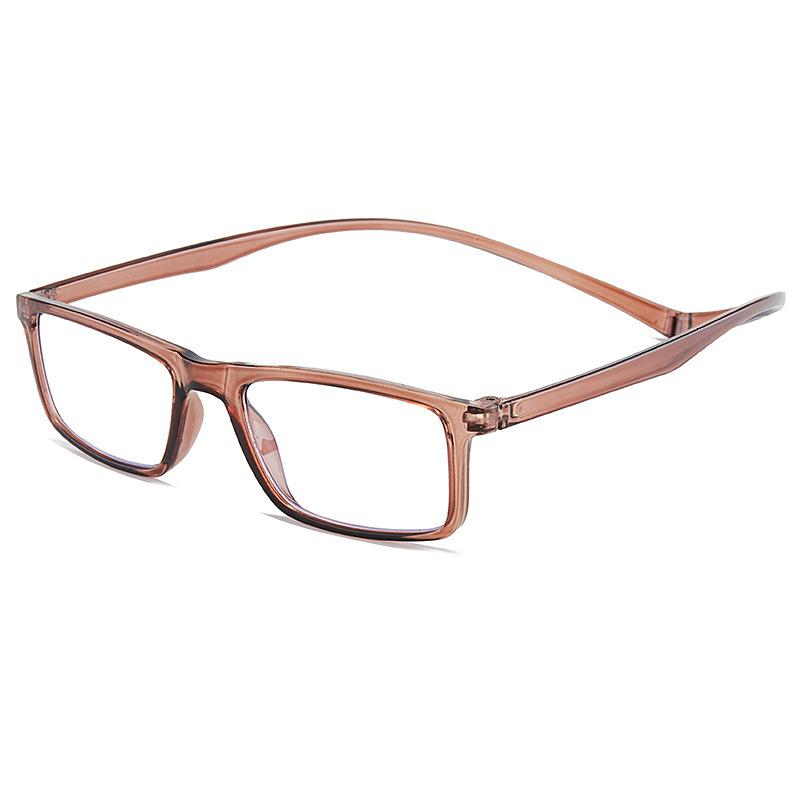 Smart zoom fashion box neck anti-blue reading glasses portable magnetic suction in the elderly reading glasses