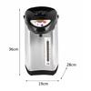 304 Stainless Steel Wired Electric Kettle Water Boiler and Warmer Anti-dry Power off Heating Large Capacity 750W 5L