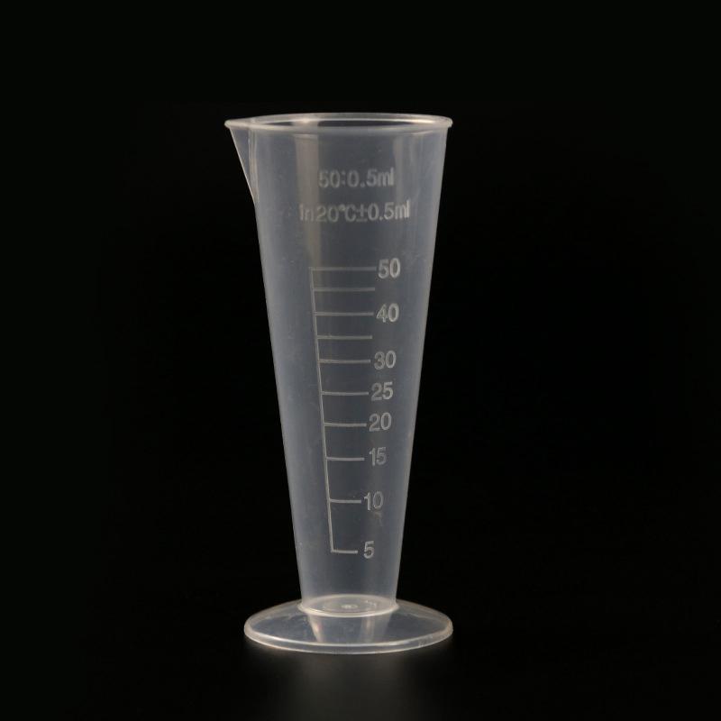Vaso medidor de plástico transparente con escala, pico vertedor sin asa, recipiente para líquidos para suministros de barra de cocina