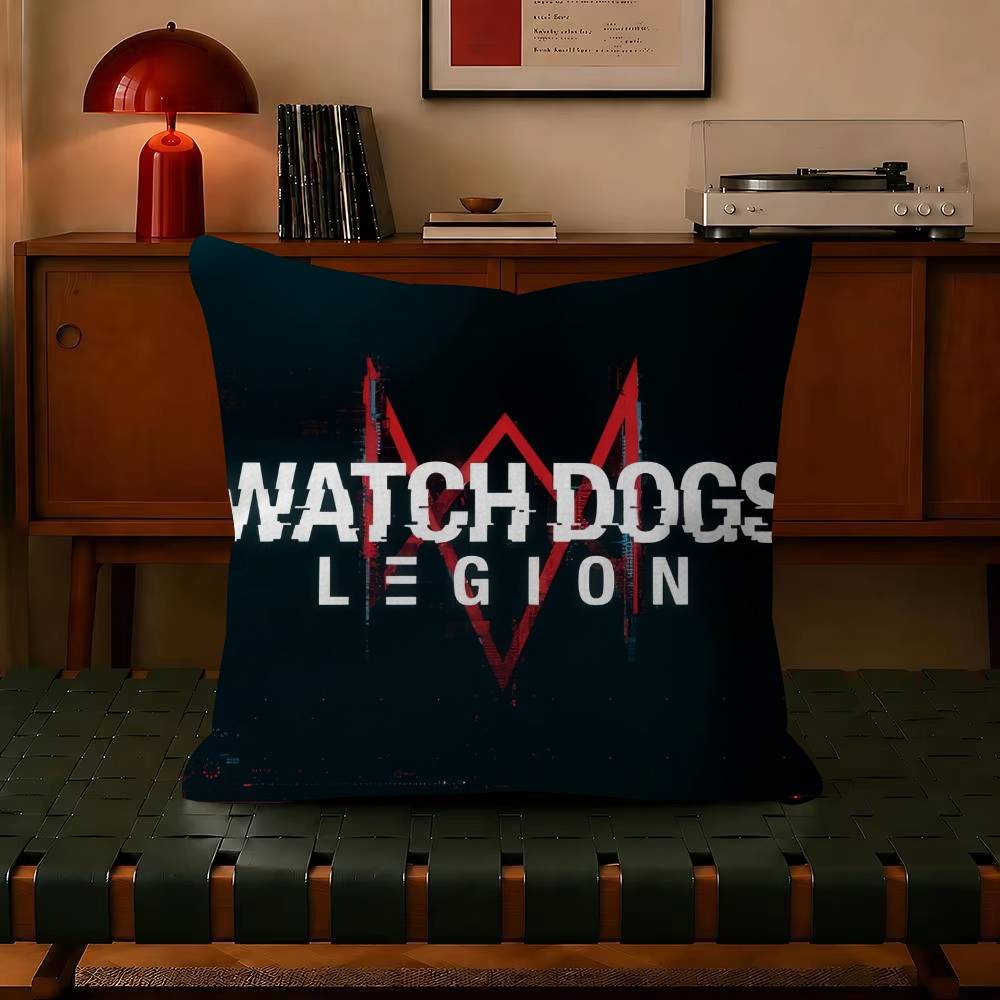 Watch Dogs Game   Decorative Pillowcase Square Pillowcase Home Office Decorative Cushion Cover