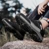 Men's Outdoor Mountaineering Shoes Casual Sneaker Men's Anti Slip Leisure Versatile Hiking Shoes