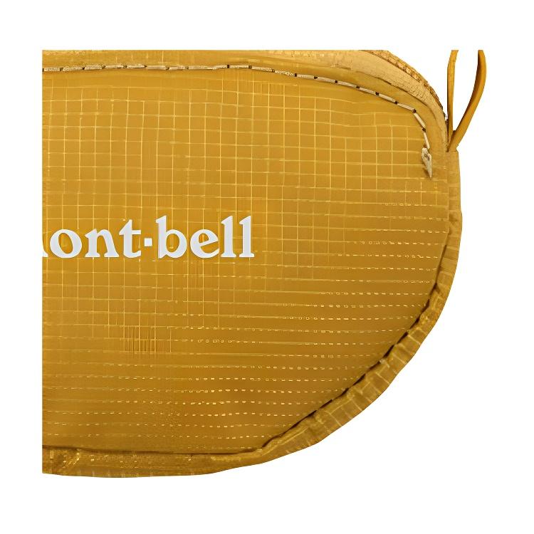 MONTBELL brand monogram lightweight zip design nylon coin purse regular Unisex Couple Yellow