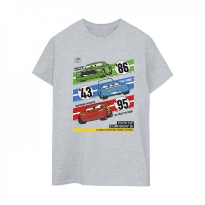 Womens/Ladies Cars Piston Cup Champions Cotton Boyfriend T-Shirt