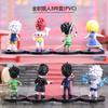 8Pcs Hunter x Hunter GON FREECSS Anime Figure Killua Zoldyck Action Figure Kurapika Figurine Japanese Collectible Model Doll Toy