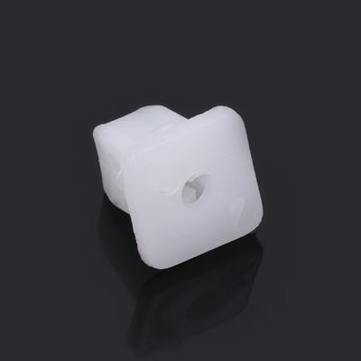 50 Pcs Weiß Platz Auto Körper Kunststoff Push-Pin Niet Befestigungen Trim Moulding Clip
